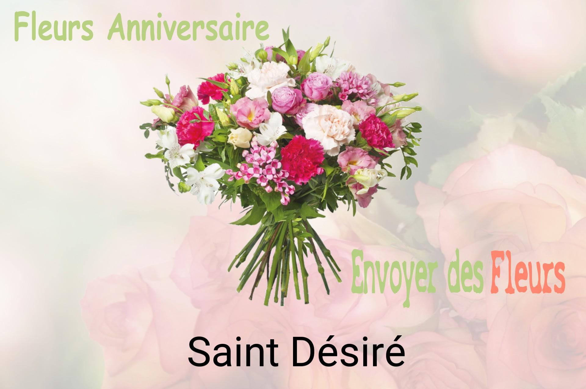Bouquet de fleurs d’anniversaire livré à Saint-Désiré